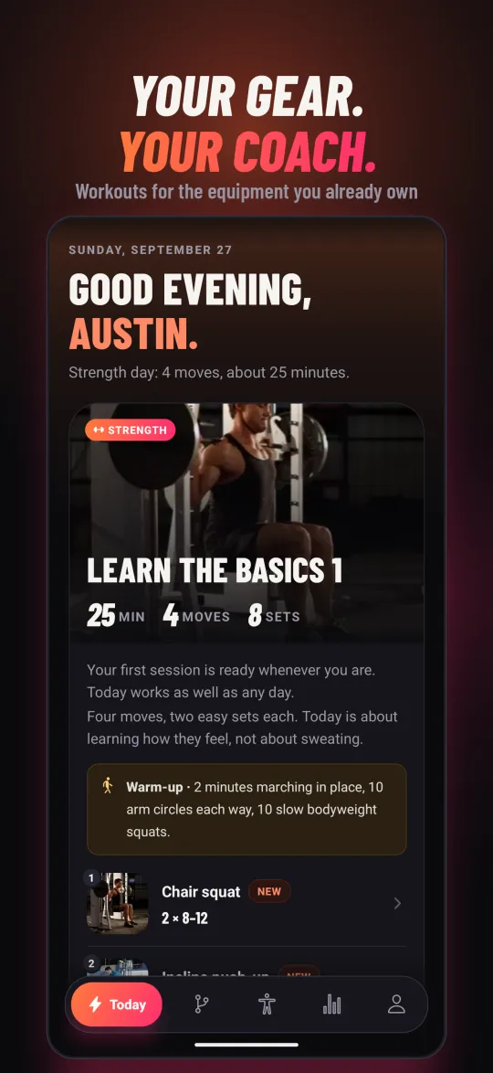 Starter Set app screenshot